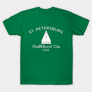 St Petersburg - Shuffleboard City USA T-Shirt